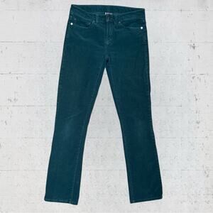 Patagonia Women's Corduroy Pants Tidal Teal Size 26 Organic Cotton Granola Girl